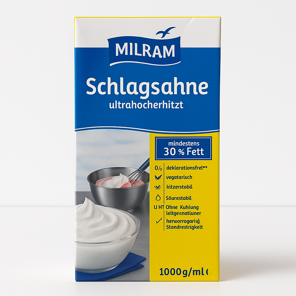 Sahne Milram 30% (100 L)