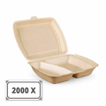 Menübox 2 geteilt - 2000 Stück