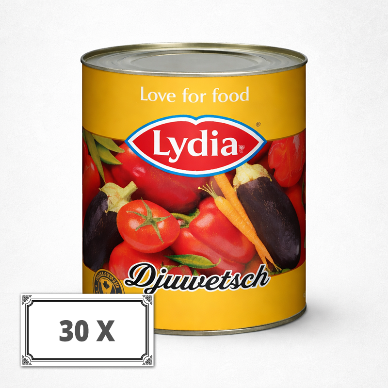 Lydia Djuwetsch Mischgemüse - 30 Dosen
