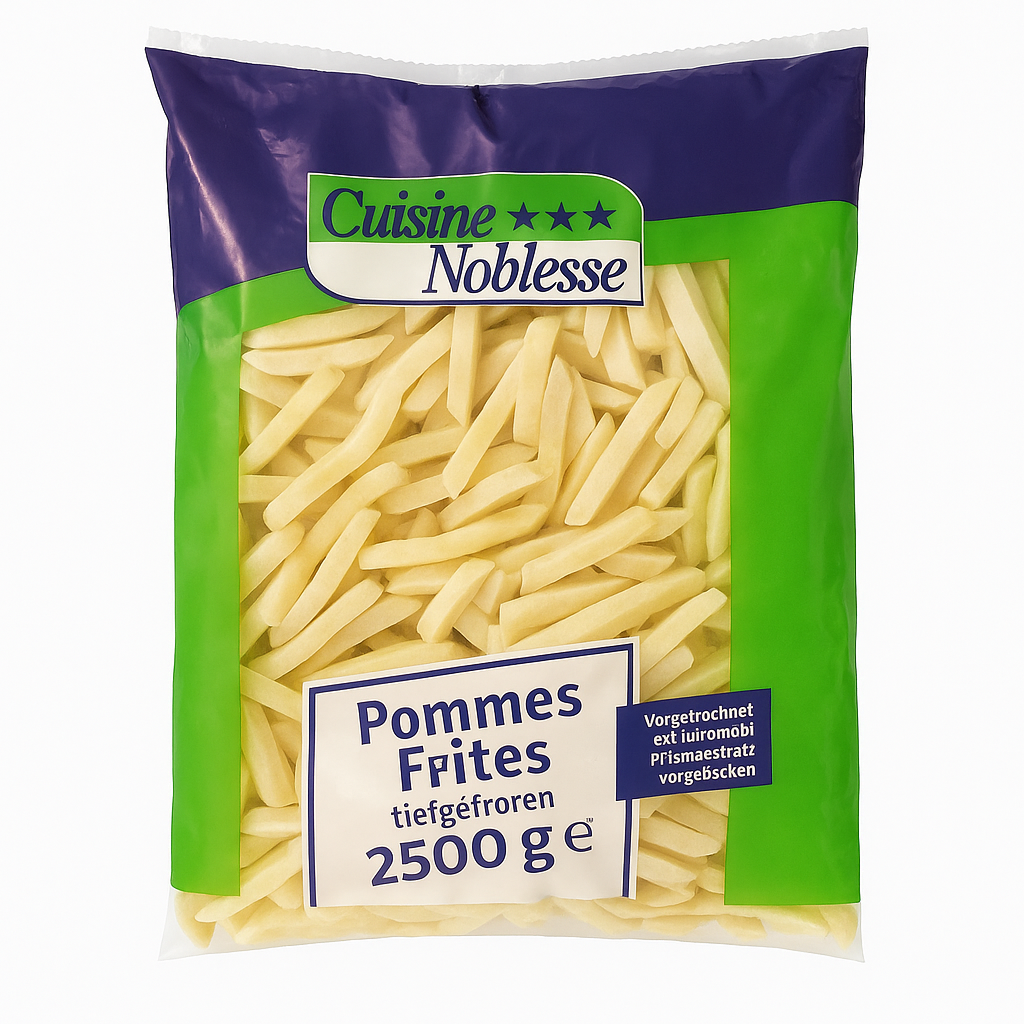 Pommes Normalschnitt frisch - 10mm (100 KG)