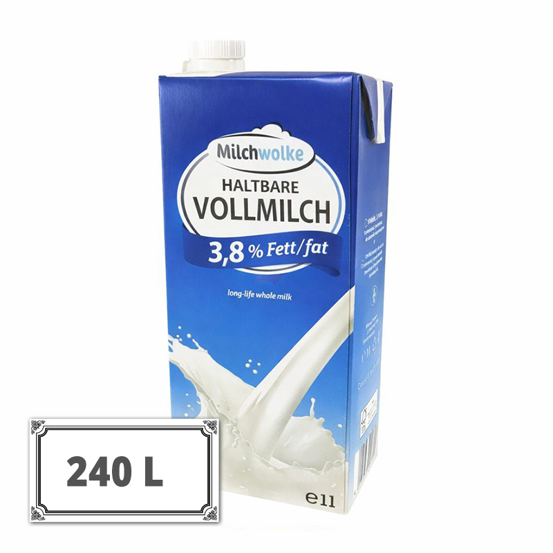 H-Milch 3,8% - 240 L