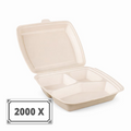 Menübox 3 geteilt - 2000 Stück