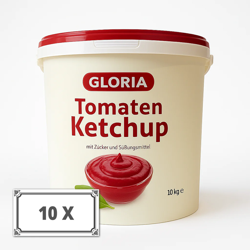 10 x 10 kg Tomatenketchup (100kg)