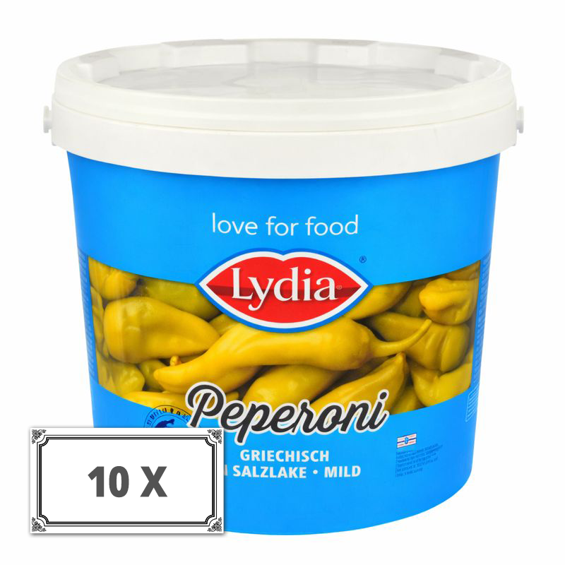 Lydia Peperoni 6 Kg - 10 Eimer